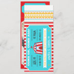 Invitación Fiesta Circus Ticket Kids Fiesta añadir foto<br><div class="desc">Vea la gama completa de productos de Circus Fiesta que se encuentran en la colección que aparece a continuación. Las imágenes usadas en este elemento tienen licencia de © Graphics Factory.com</div>