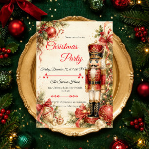 Invitación Fiesta Clásica de Navidad del Cascanueces