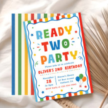 Fiesta Colorida Lista Dos Cumpleaños 2