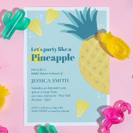 Invitación Fiesta como una ducha nupcial