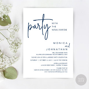 Invitación Fiesta Con Los Recién Matados, Cena Boda