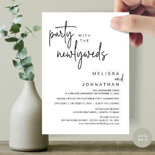 Invitación Fiesta Con Los Recién Matados, Cena Boda