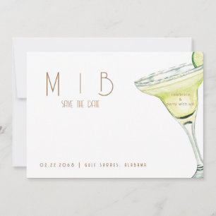 Invitación Fiesta con Nosotros Margarita Boda Guardar la Fech