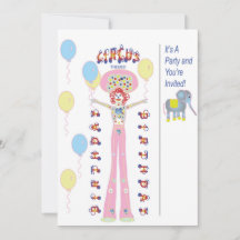 Fiesta con Tema de Circo