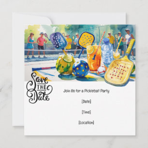 Invitación Fiesta con temática de pelota