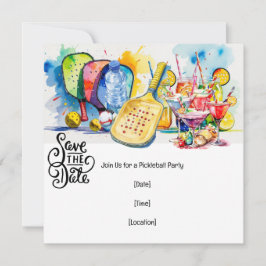 Invitación Fiesta con temática de pelota