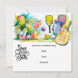 Invitación Fiesta con temática de pelota
