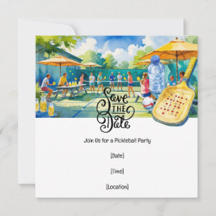 Invitación Fiesta con temática de pelota