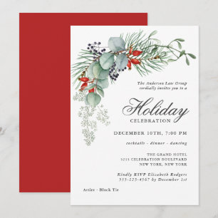 Invitación Fiesta Corporativo de Verdor Botánico de Vacacione