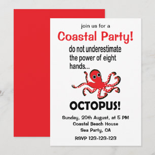 Invitación Fiesta Costera del Pulpo