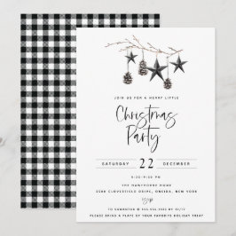 Invitación Fiesta Cosy Nature Navidades