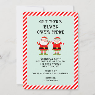 Invitación Fiesta Creativa de Navidad