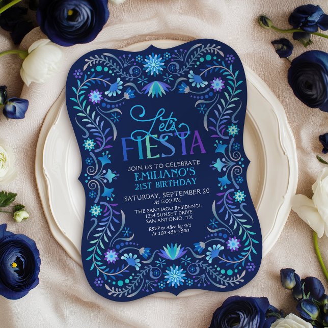 Invitación Fiesta Cumpleaños Blue (Subido por el creador)