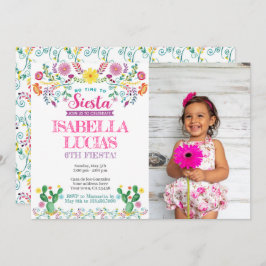 Invitación Fiesta, cumpleaños de Cinco de Mayo
