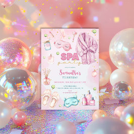 Invitación Fiesta Cumpleaños, Sleepover, Fiesta Slumber