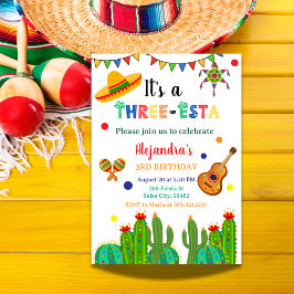 Invitación Fiesta de 3 años de la Fiesta Mexicana de 30 años