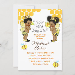 Invitación Fiesta de Abejas de África-Americana