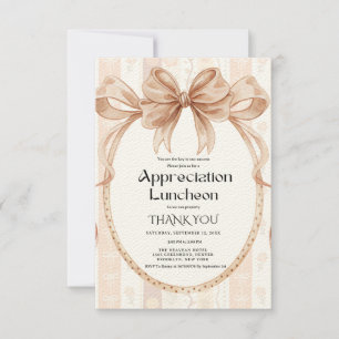 Invitación fiesta de agradecimiento de lazo boho de otoño, fi
