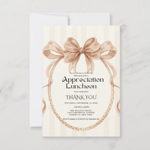 Invitación fiesta de agradecimiento de lazo boho de otoño, fi