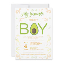 Fiesta de aguacate Baby Shower Boy Guacamole Taco