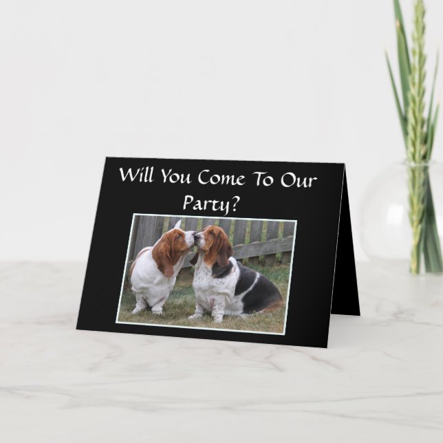 Invitación Fiesta de aniversario (Anverso)