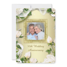 Fiesta de aniversario de bodas de 50 años con Rosa