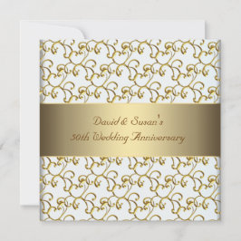 Invitación Fiesta de aniversario de bodas de oro 50
