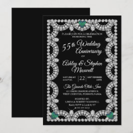 Invitación Fiesta de aniversario de bodas número 55 de Alexan