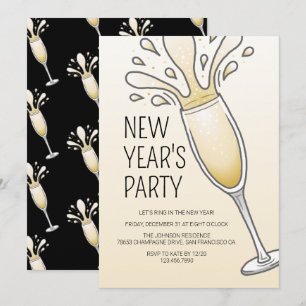 Invitación Fiesta de Año Nuevo