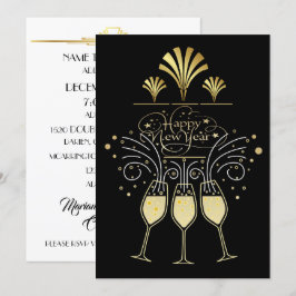 Invitación Fiesta de Año Nuevo