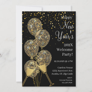 Invitación Fiesta de Año Nuevo