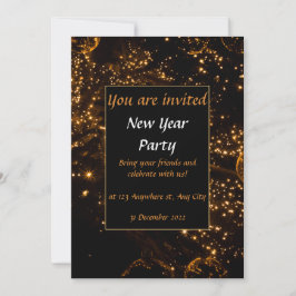 Invitación Fiesta de Año Nuevo