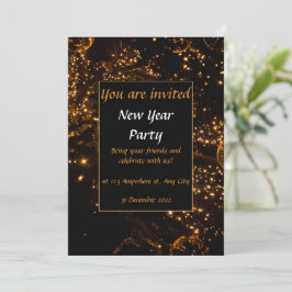 Invitación Fiesta de Año Nuevo