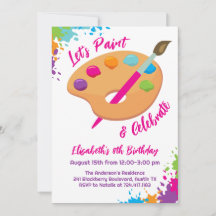 Fiesta de Arte y Manualidades Cumpleaños Femenino
