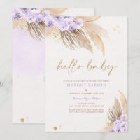 Fiesta de Baby Shower Bohemiana Tropical del Desie