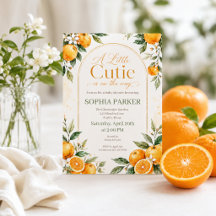 Fiesta de Baby Shower Boho Acuarela Little Cutie