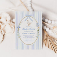 Fiesta de Baby Shower Casa de Ganso Azul