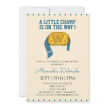 Fiesta de Baby Shower de Lucha Libre Retro