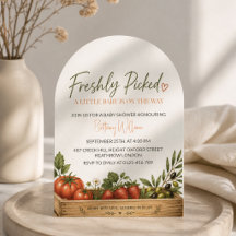 Fiesta de Baby Shower de Mercadillo de Agricultore