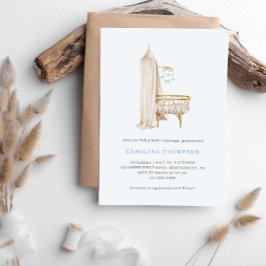 Invitación Fiesta de Baby Shower de Niño con Estilo Boho