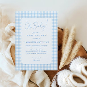 Invitación Fiesta de Baby Shower de Niño con Estilo Boho de C