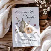 Fiesta de Baby Shower de Parejas de Otoño con Cala
