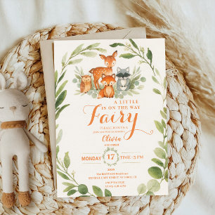 Invitación Fiesta de Baby Shower Editable de Género Neutral O