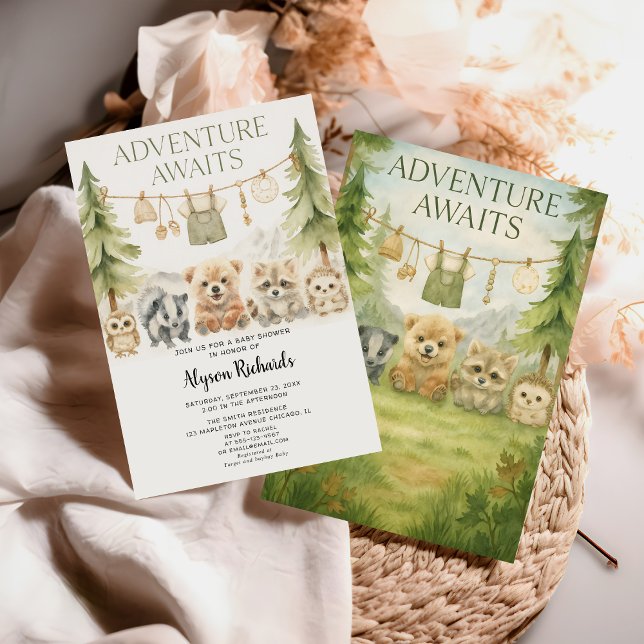 Invitación Fiesta de Baby Shower Editable de Género Neutral O (Subido por el creador)