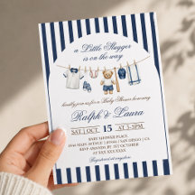 Fiesta de Baby Shower Little Slugger