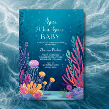 Fiesta de Baby Shower Oceánico Te Veré Pronto