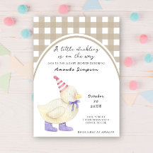 Fiesta de Baby Shower Pato Afortunado