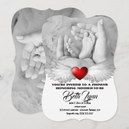 Invitación Fiesta de Baby Shower por venir Destino de Destino