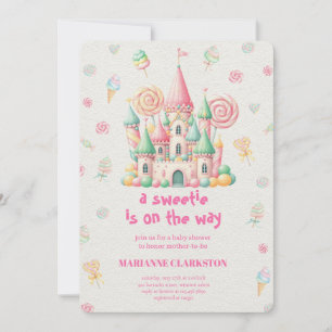 Invitación Fiesta de Baby Shower Real en el Castillo de los S