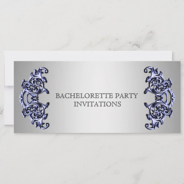 Invitación Fiesta de Bachelorette (Anverso)